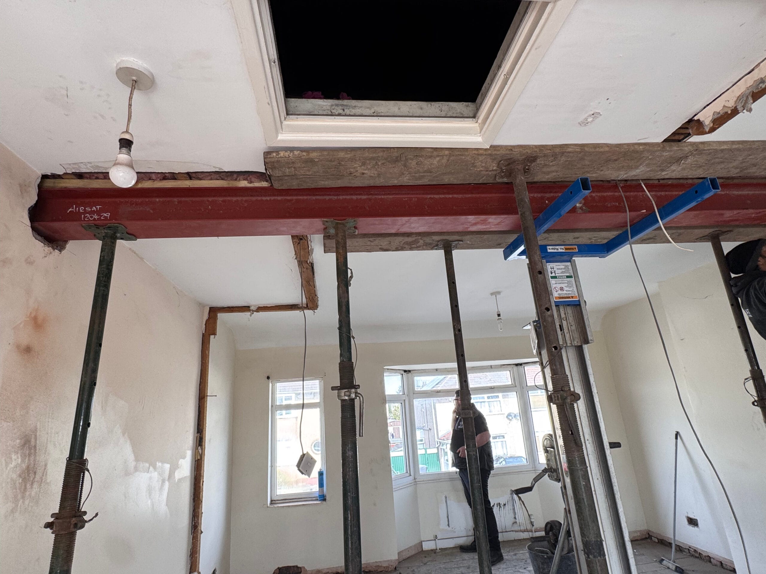 During Refurb Bedroom