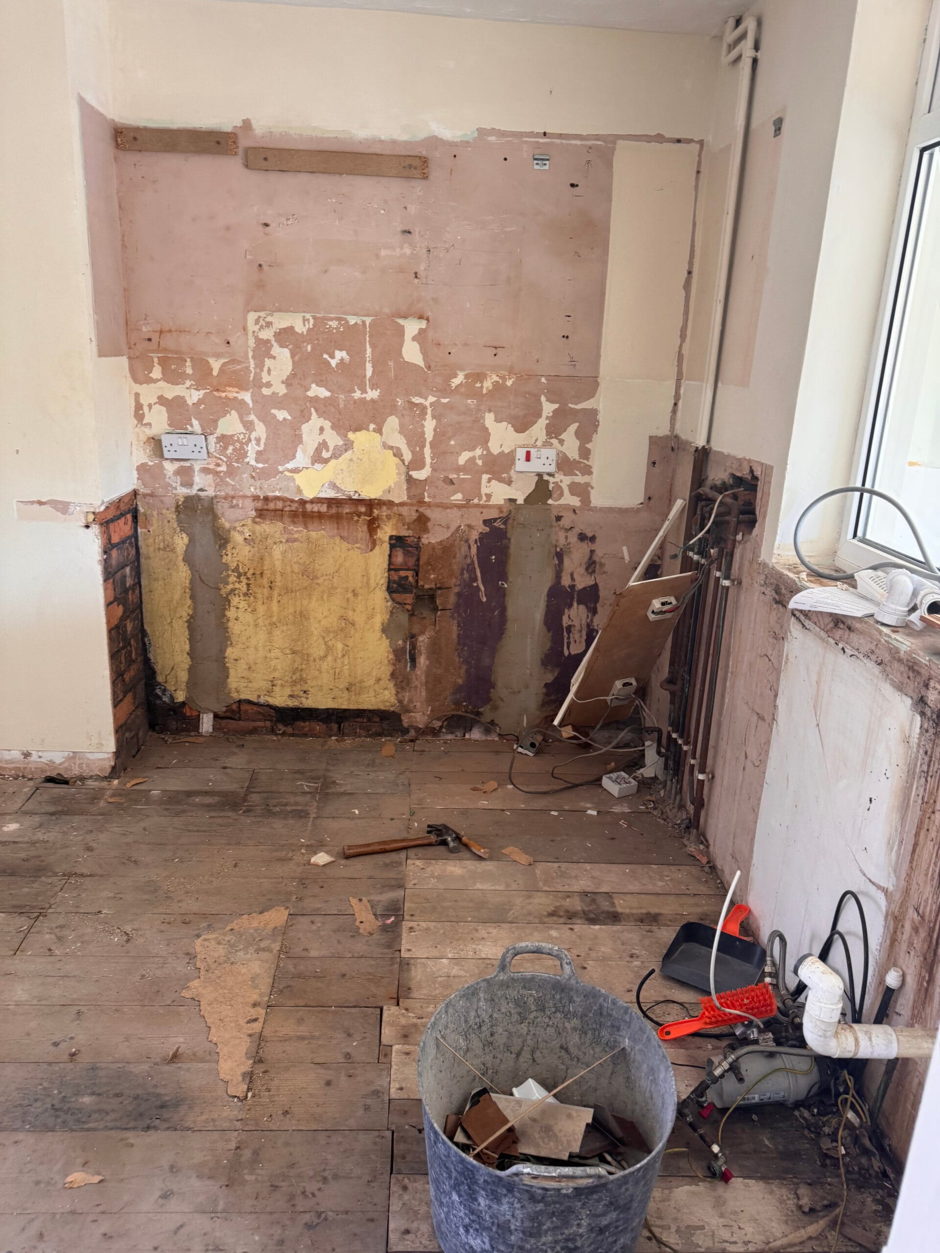 During Refurb Kitchen