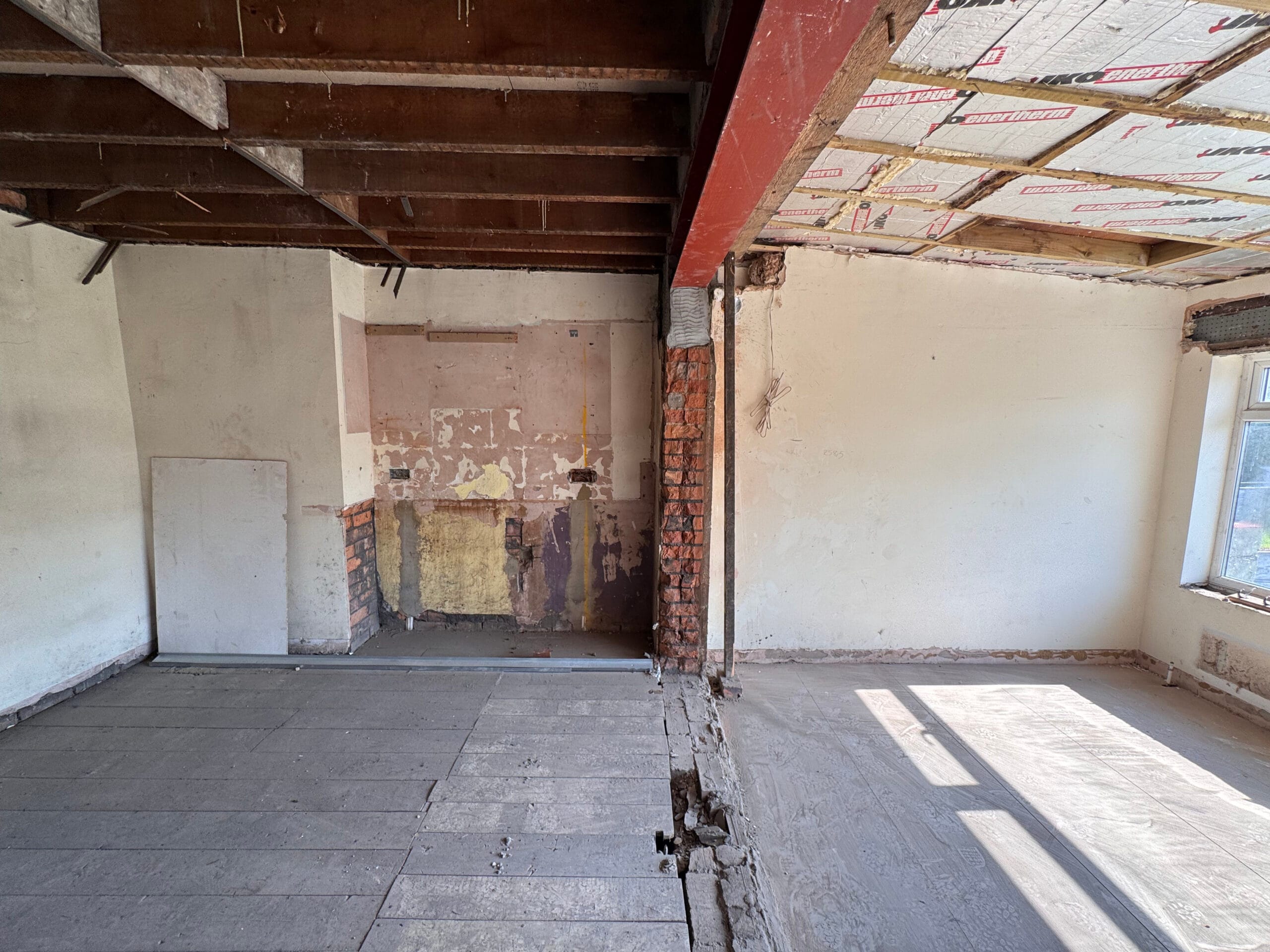 During Refurb Livingroom