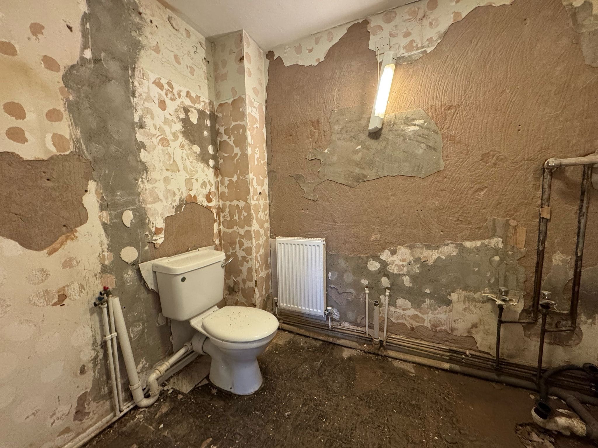 During Refurb Bathroom